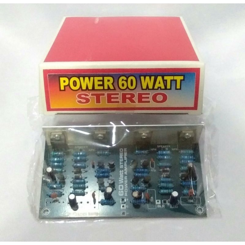 Power 60 Watt Stereo - SC. 026 BB Product