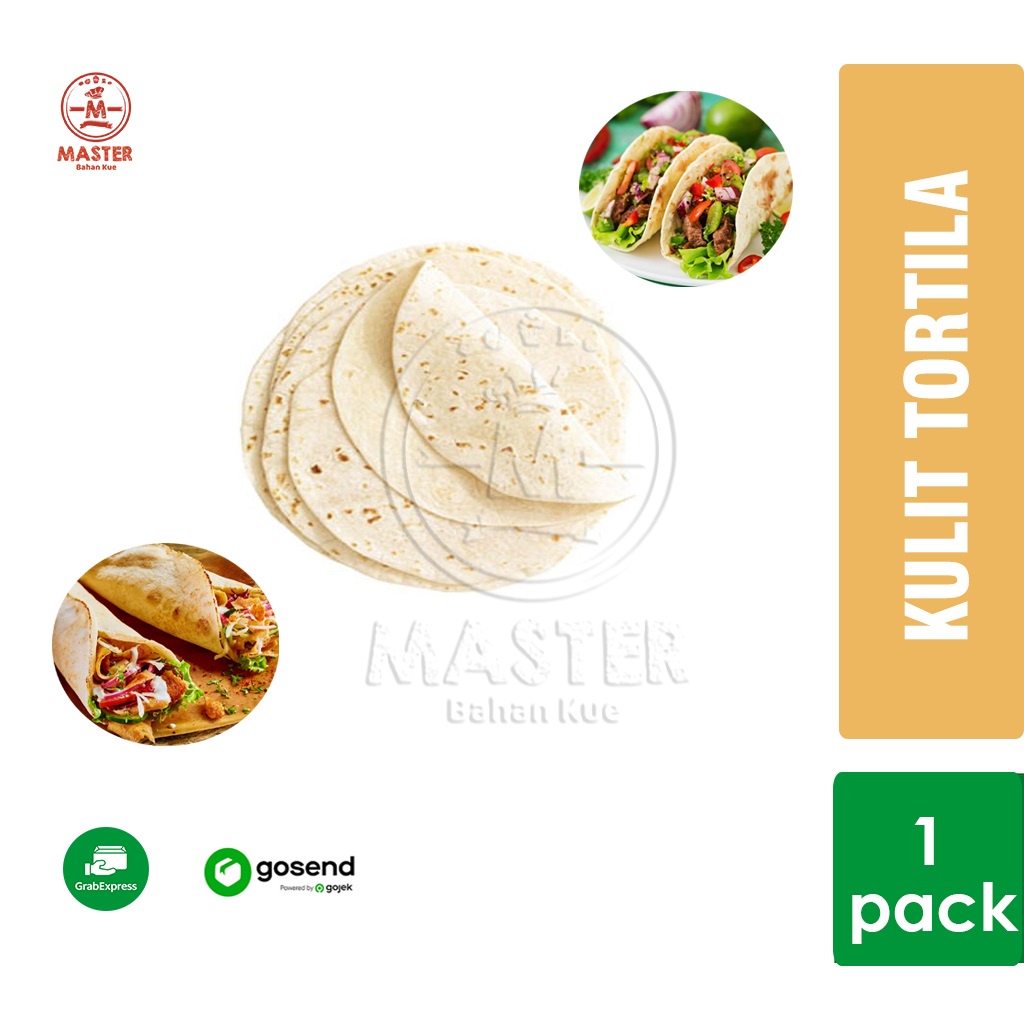 

Tortilla Kebab Kulit / Roti Kulit Burrito [1 Pack] KHUSUS INSTANT