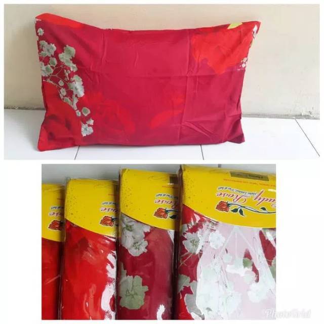 Sarung Bantal Lady Rose / Sarung Bantal motif Bungga / Sarung Bantal tidur