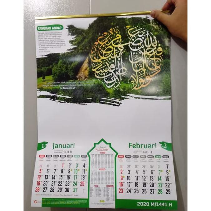 

IREADYl KALENDER DINDING KALIGRAFI 2020 ICLl