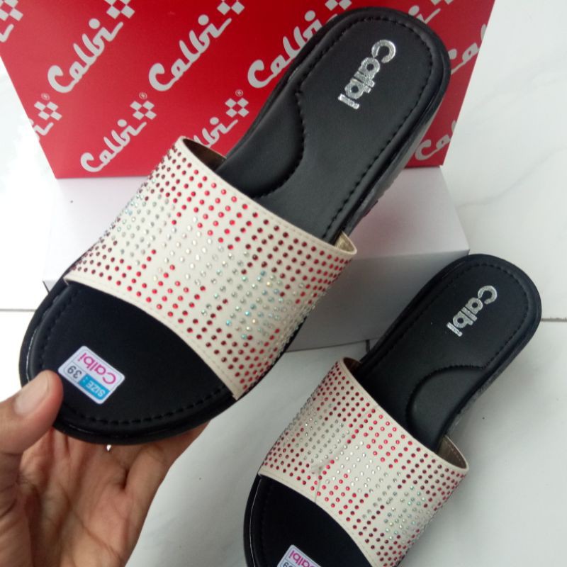 Sandal Wanita Wedges Calbi Selop Air