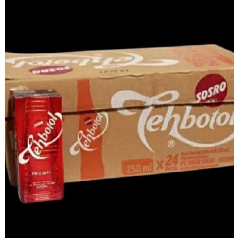 

Teh botol Sosro Kotak 250 - DUS