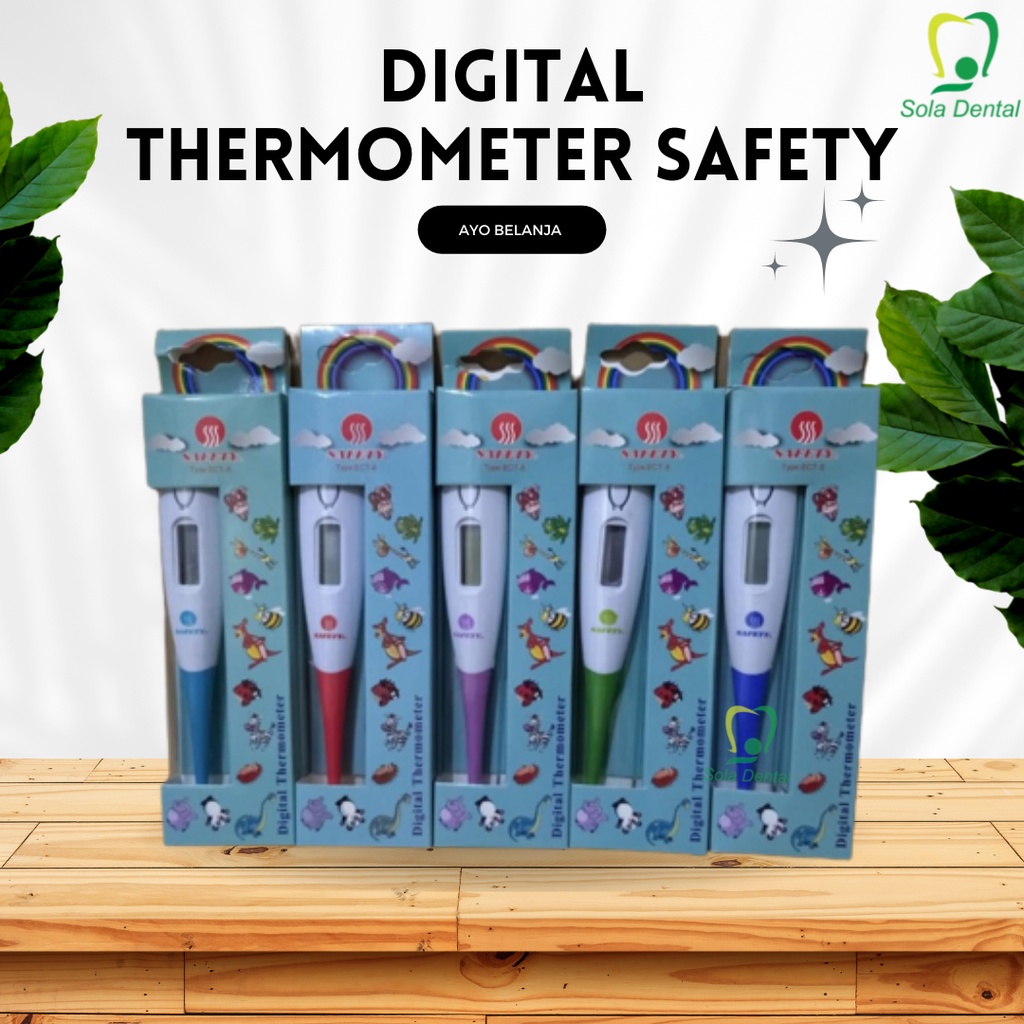 Thermometer Digital Safety Ect-8 / Termometer Digital Ect-8