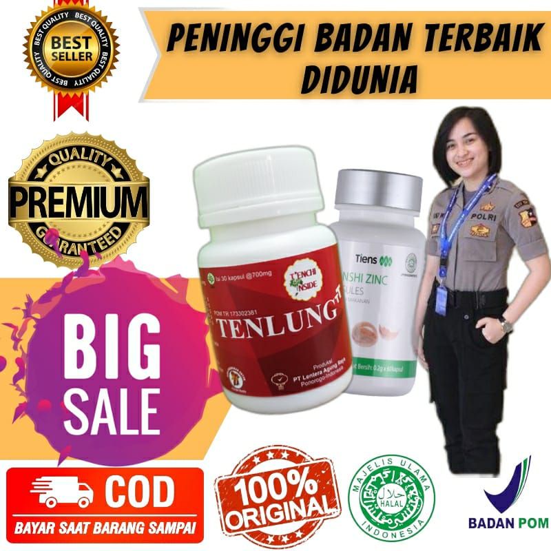 Obat Kapsul Suplemen Vitamin Peninggi Badan Tiens Dewasa Remaja Super Cepat Penambah Tinggi Badan