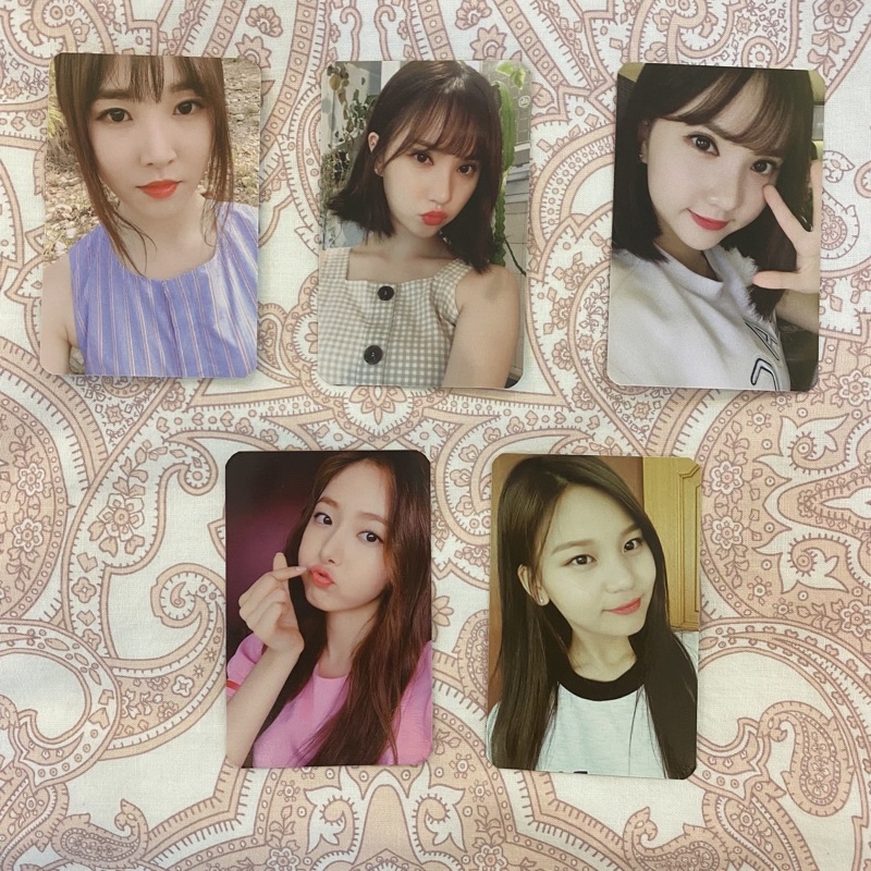 GFRIEND Parallel 5th Mini Album WHISPER Version Official Photocards