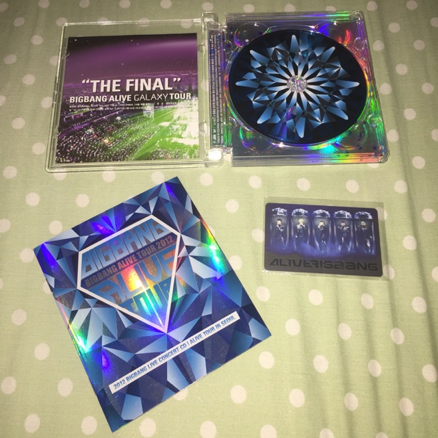 BIGBANG SET Alive Tour + POSTER Alive Tour 2012 Big Bang Album
