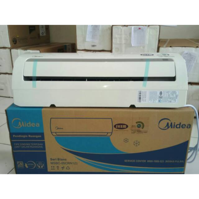 Ac Midea 1 Pk Msbd 09crn1 R410a Harga Kita Sudah Sama Pemasangan Paketan 3 Meter Indonesia