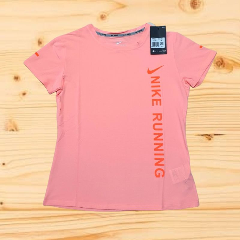 Nike Women's Running Tops Tshirt Sportwear Kaos Olahraga Wanita Import Running Fitness Training Gym