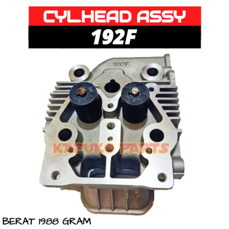 192F CYLINDER HEAD ASSY UNTUK MESIN DIESEL KAMA