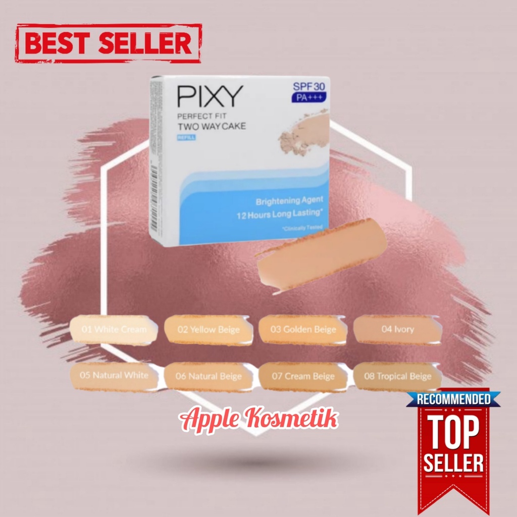 PIXY REFILL bedak padat PIXY ISI ULANG perfect fit original - (REFILL)