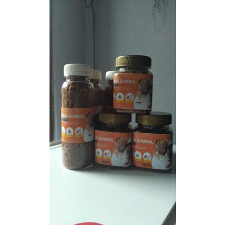 

SAMBAL Teri asin 150g SEAFOOD premium