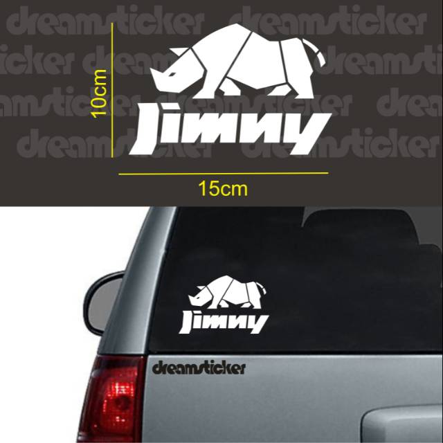 Sticker Stiker Mobil Jimny Badak Jeep