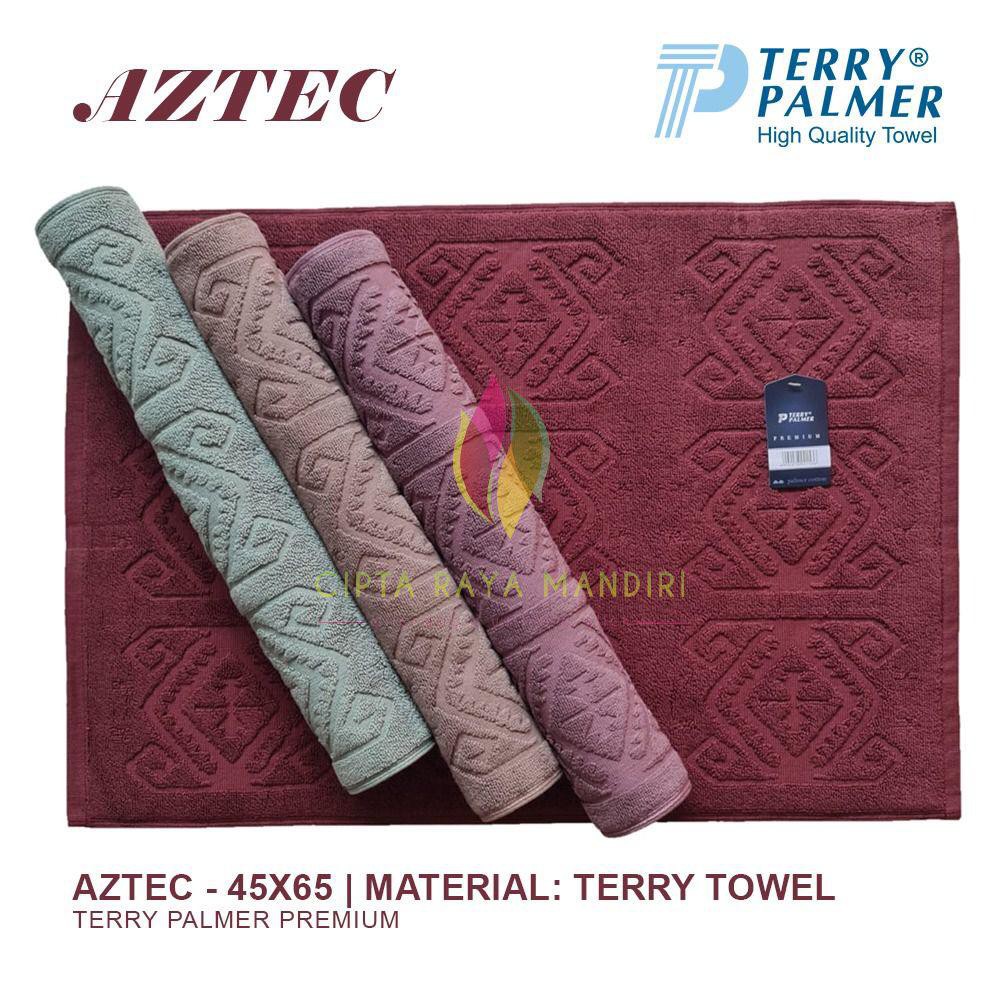 Keset Kaki Handuk Terry Palmer Premium 45x65 AZTEC Tebal Serap