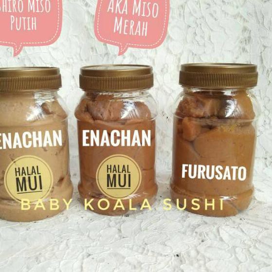 

3NY❄ ENACHAN Pasta Miso Putih 200 g Halal │ Tauco Ala Jepang untuk Sup Miso Soup Ramen Udon TERBARU