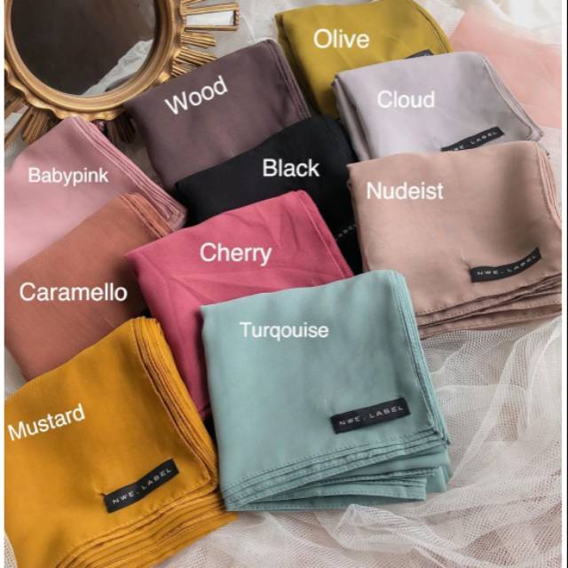 PLAIN HIJAB by Nwe.label