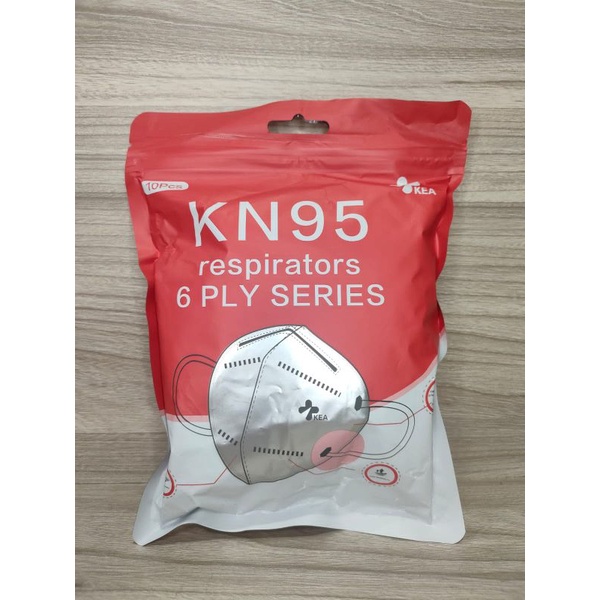 Masker KN95 KEA 6ply / 10 pcs Warna Premium