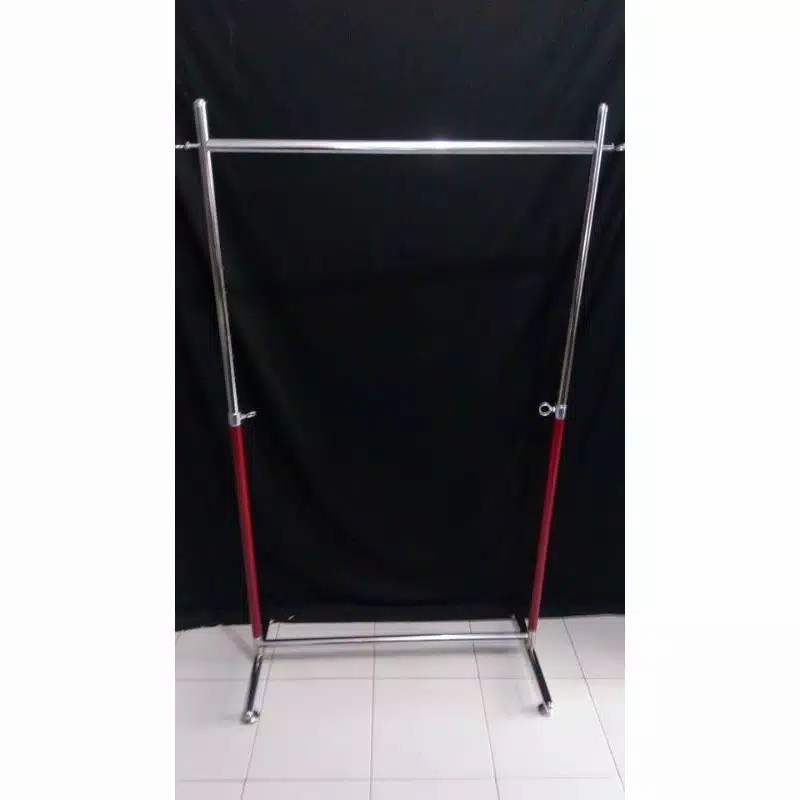 Gawang baju 80 cm /Gawang Baju 80 cm Gawang Gantungan Hanger Baju 80 cm /Hanger Gawang Baju Palang bulat ukuran 80 cm