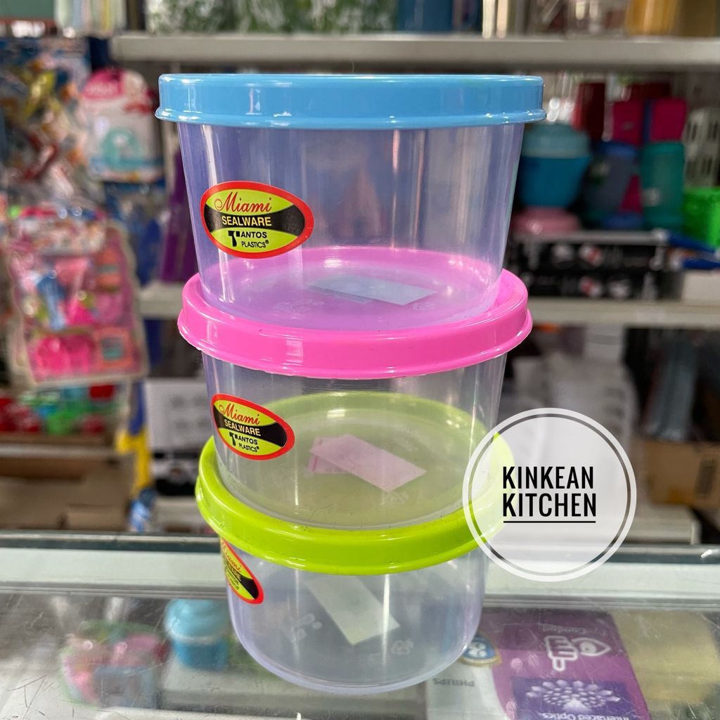 Toples Plastik Bulat / 150ml /  Bumbu / Garam / Tantos miami medium 5086