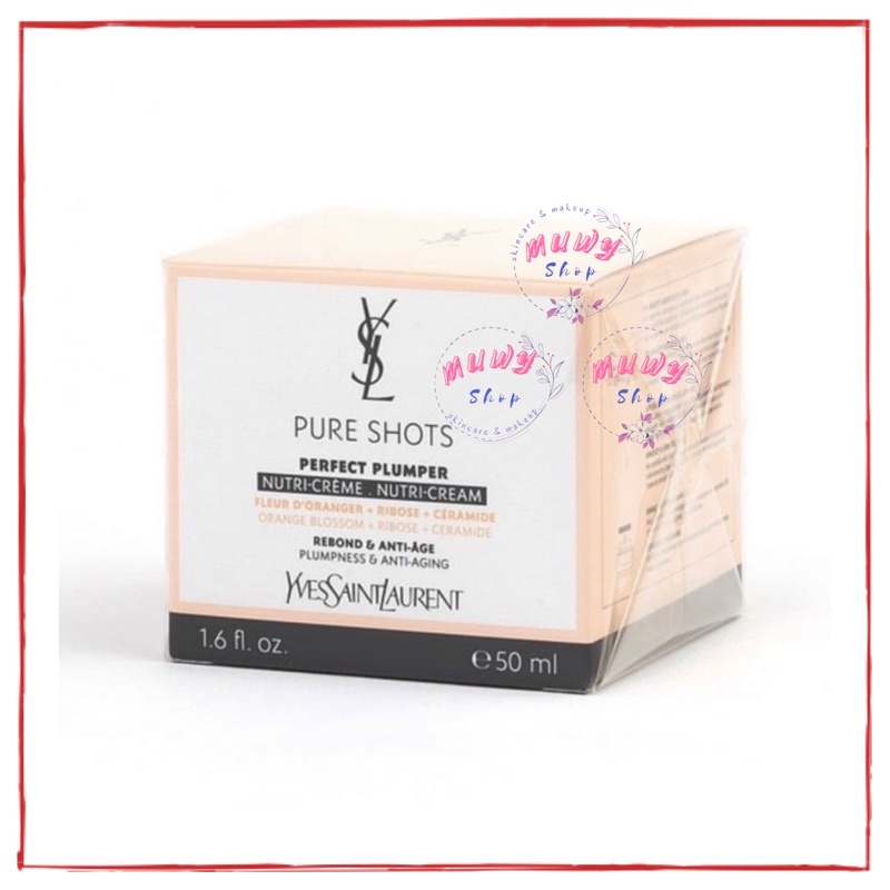 YSL Pure Shots Perfect Plumper Face Creme 50ml