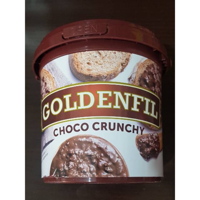 

Selai Cokelat / Choco Crunchy Goldenfil 1kg