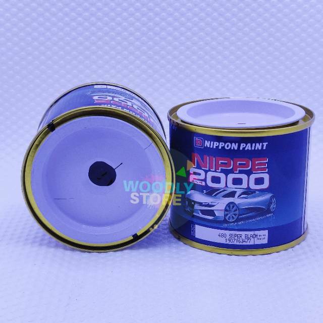 

NIPPE 2000 NIPPON PAINT SUPER BLACK CAT MOBIL CAT BESI CET BODY 200ml