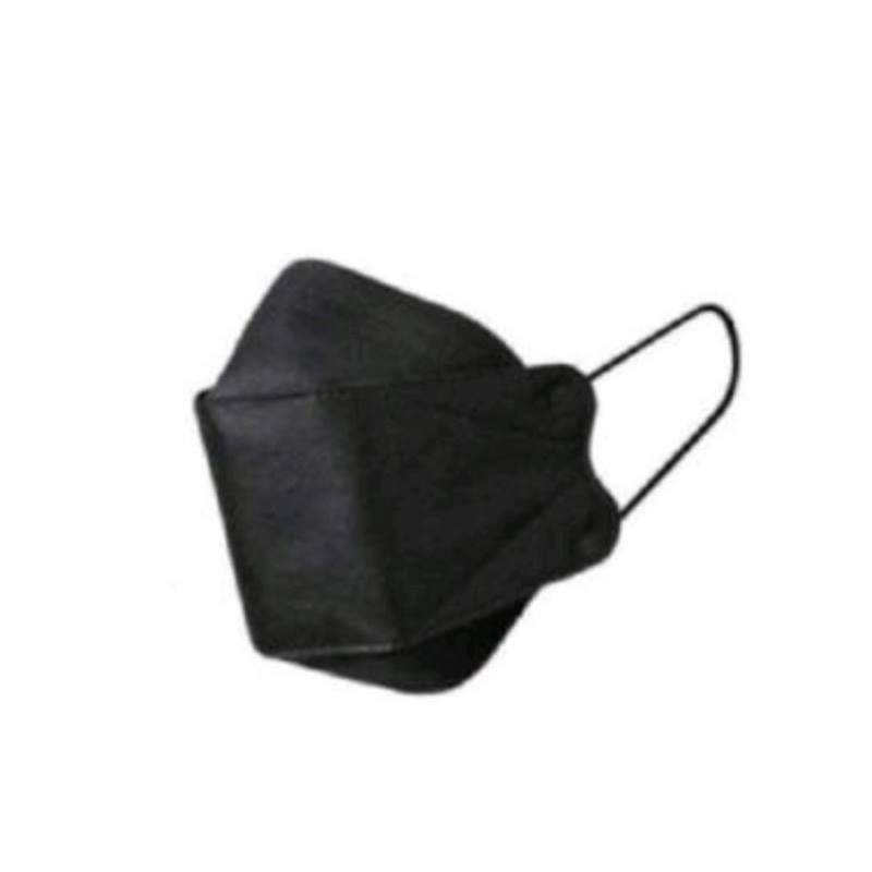 MASKER KF94 WARNA HITAM DAN PUTIH ISI 10pc | MASKER KF94 KOREA 4PLY