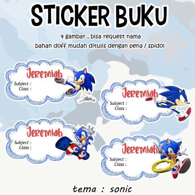 

:::::::] Buku Mata 6x3 Sekolah Kelas pcs Pelajaran Sticker cm 77
