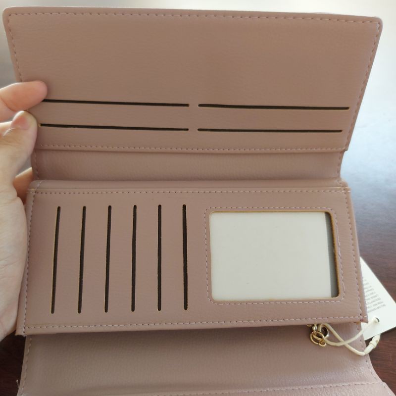 Dompet wanita merk OKIDOKI | Dompet wanita | dompet panjang | dompet pink | dompet kulit