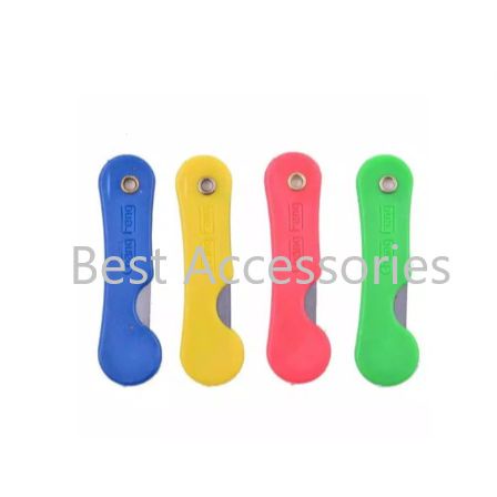 

kertas-pemotong- r0550 pisau cutter lipat mini serbaguna kecil dompet warna warni -pemotong-kertas.