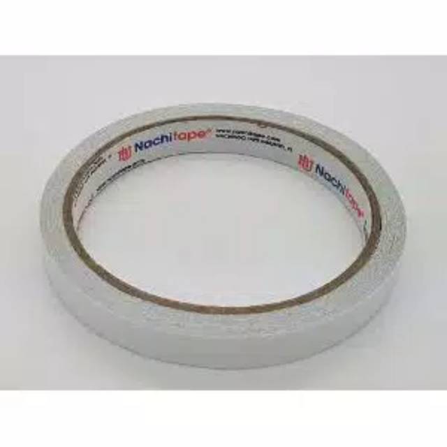 

Double Tape aka Isolasi bolak balik 6mm x 10yard Nachi