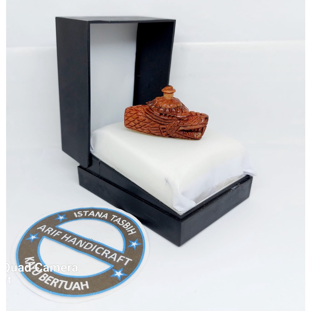 liontin/bandul ukir naga bahan kayu nagasari terbaru