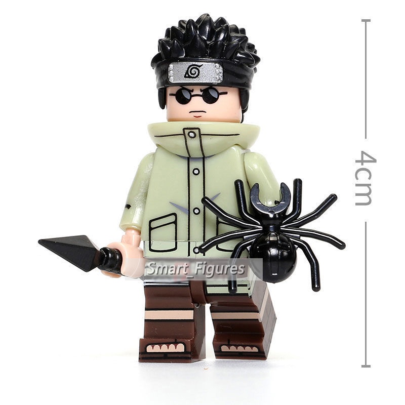 Mainan Action Figure Naruto Sarutobi Hiruzen Orochimaru Aburame Rock Lee Hidan KDL803 Untuk Hadiah