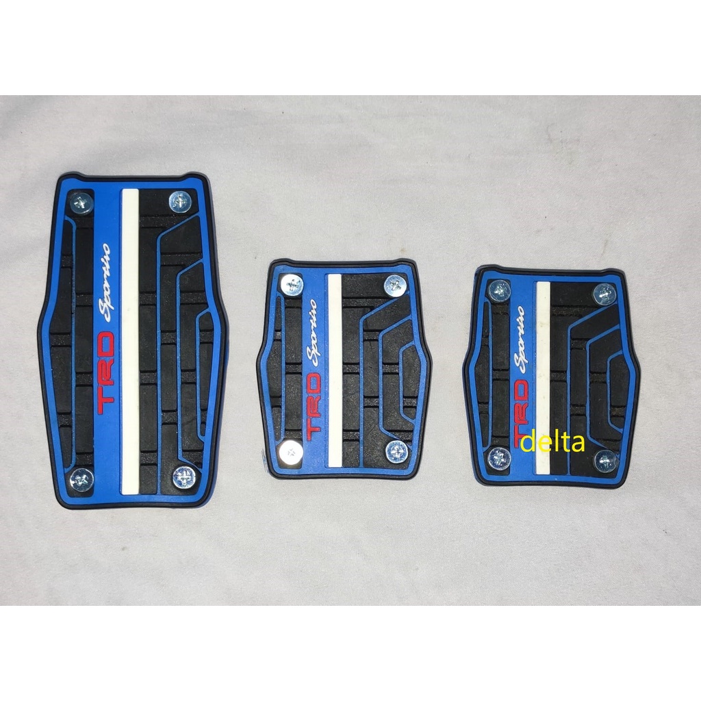 Pedal Gas Karet ISK Manual 3pcs Karakter Tulisan