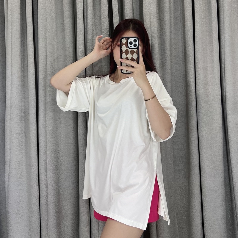 Kaos oversize  slit samping 1601 | Kaos jumbo xxxxl | kaos big size