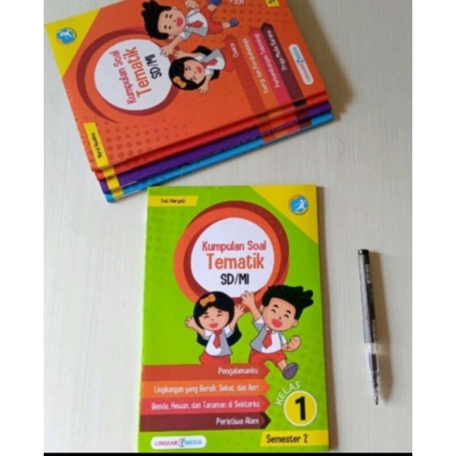 Buku Kumpulan Soal Tematik Kelas 1 Semester 2 Untuk SD/Mi (LM)