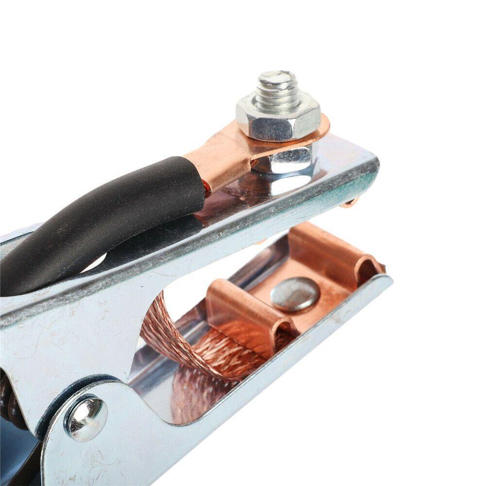 POPULAR Populer Earth Clamp Arc 10-25 Plug Klip Kabel Las Kepang Tembaga