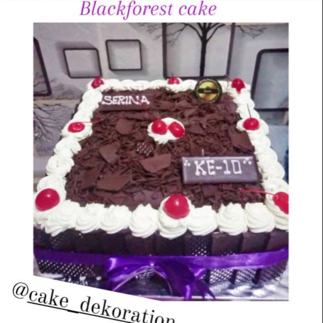 

Kue Blackforest