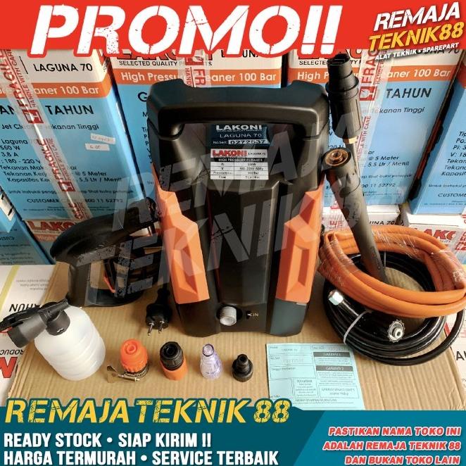 Mesin Steam Lakoni Laguna 70 / Alat Cuci Ac Mobil Motor / Jet Cleaner