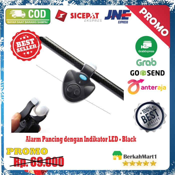 Yolo Alarm Pancing dengan Indikator LED Auto Strike