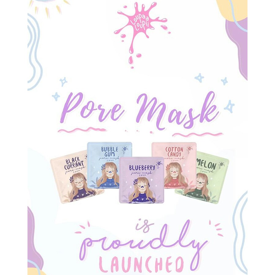 Masker Komedo Loupaa Loupii