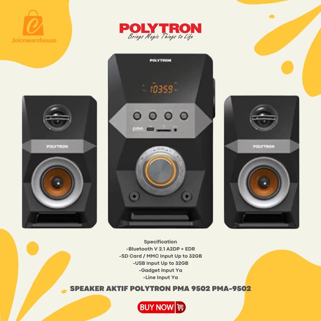 SPEAKER AKTIF POLYTRON PMA 9522 PMA-9522