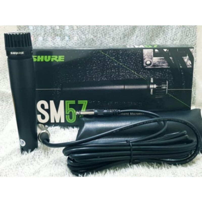 Mic Kabel Shure SM 57 instrumen Microphone Terbaik
