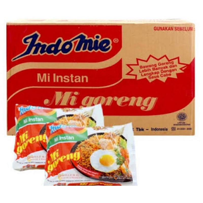 

Indomie Goreng atau Sedap Goreng 1 Karton isi 40pcs