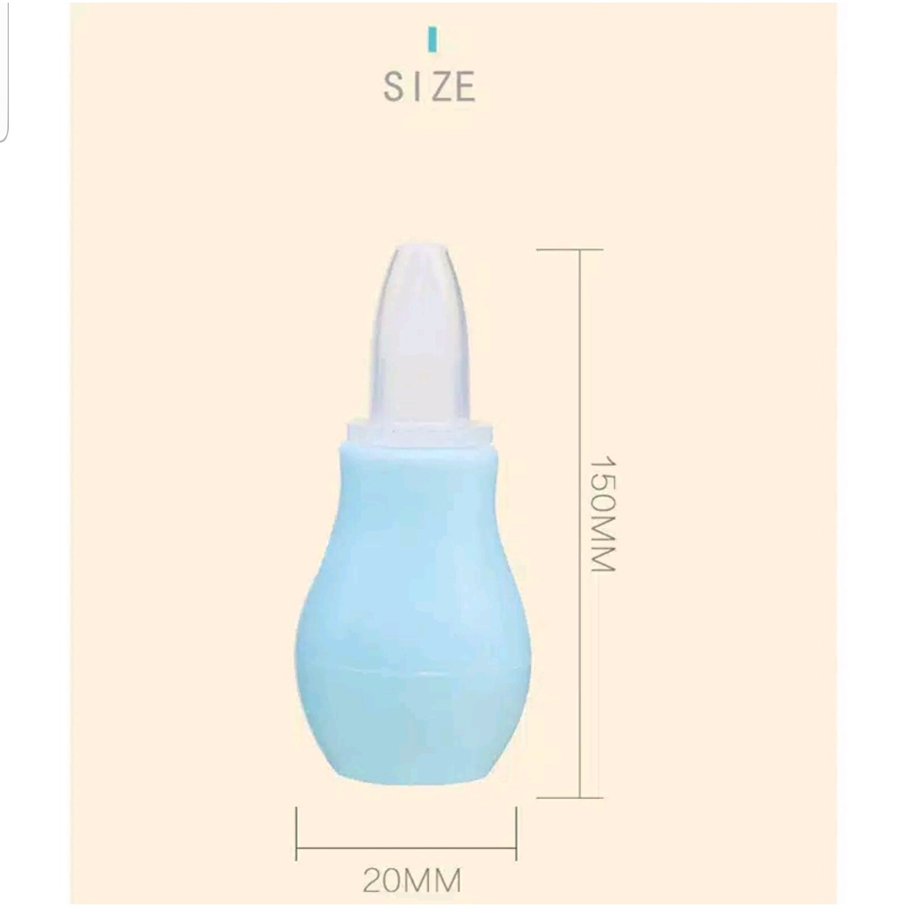 SEDOTAN PEMBERSIH HIDUNG INGUS BAYI ANAK / NOSE CLEANER NASAL ASPIRATOR / SEDOT LENDIR ANAK (IP)