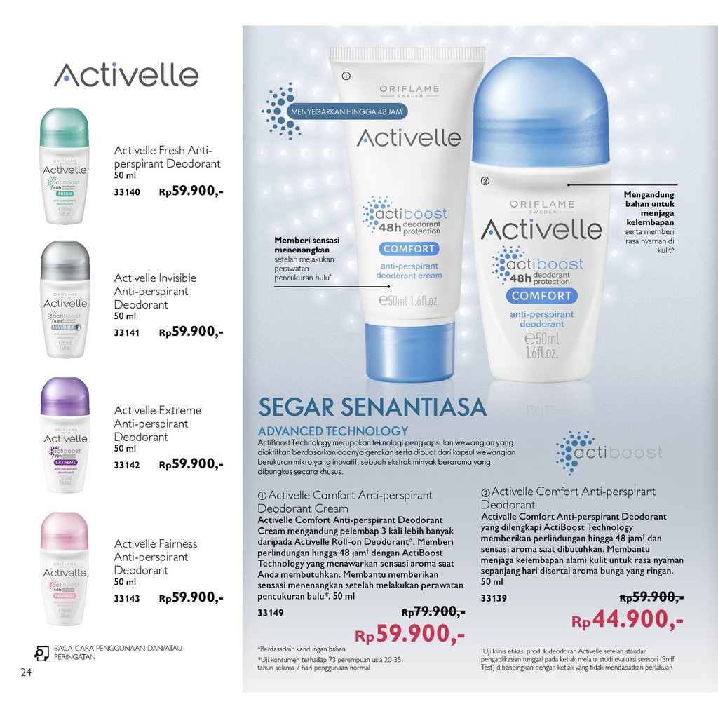 Activelle Fairness Anti-perspirant Deodorant