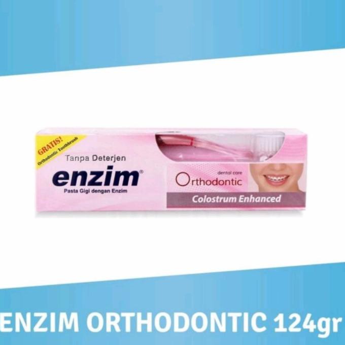 Pasta Gigi Odol ENZIM ORTHO Orthodontic 124gr - ODOL SAJA
