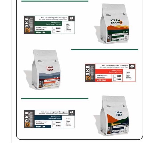 

Kopi bubuk/giling/biji roastbean Robusta Argopuro150 gr