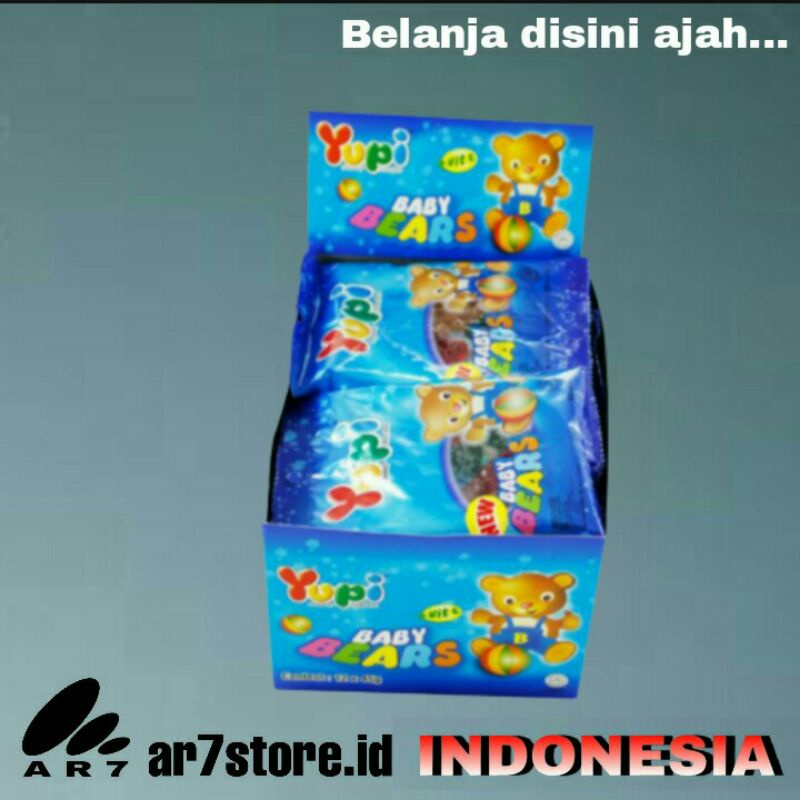 

YUPI Permen Baby Bear isi 24 pcs