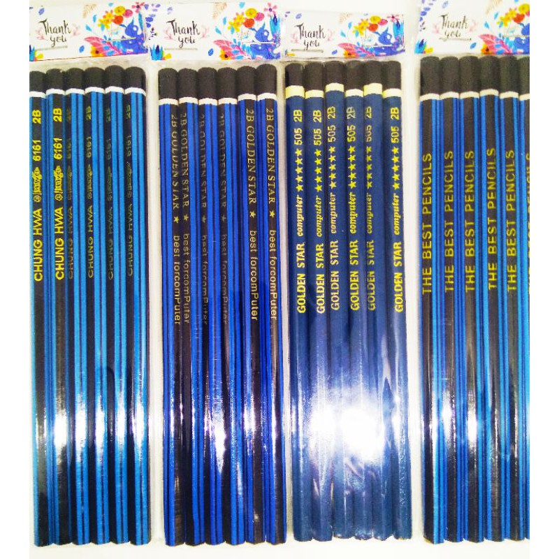 

6pcs Pensil 2B Murah