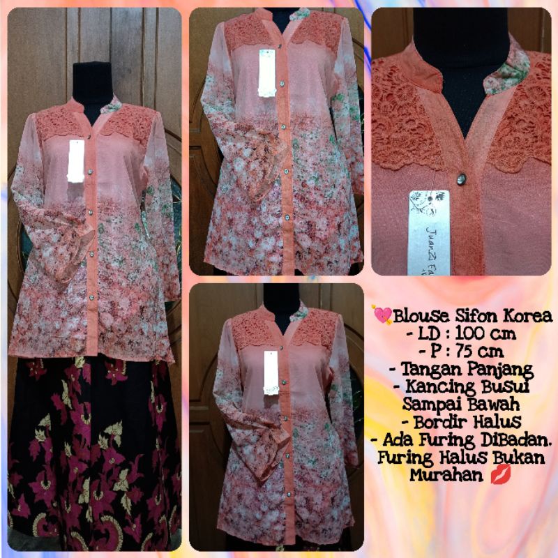 Blouse Busui Sifon Korea
